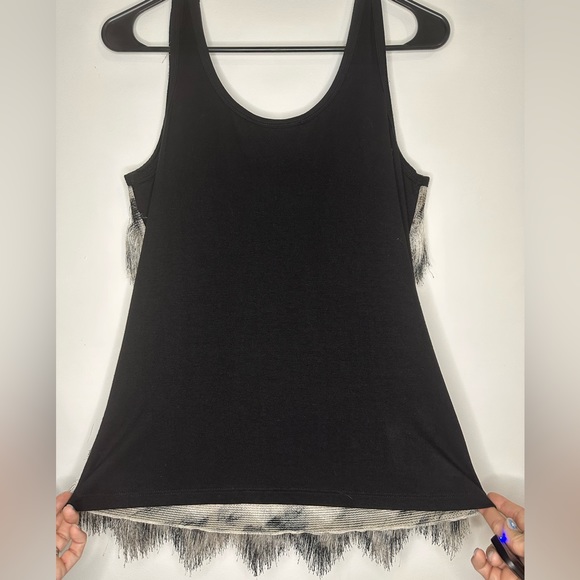 KAREN KANE COSMOPOLITAN FRINGE TANK Size M - Picture 6 of 6